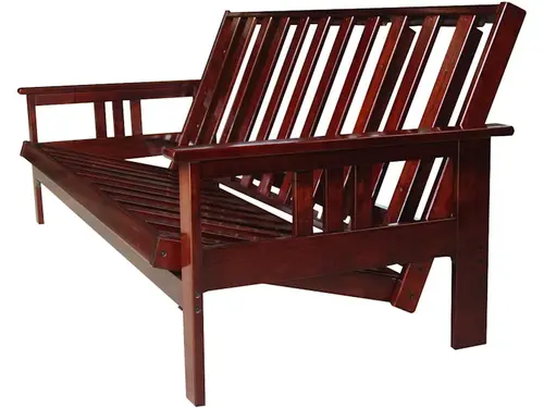 Gold Bond Sedona Futon Frame: Durable Hardwood Convertible Sofa